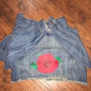 MISSGUIDED ROSE DENIM JACKET